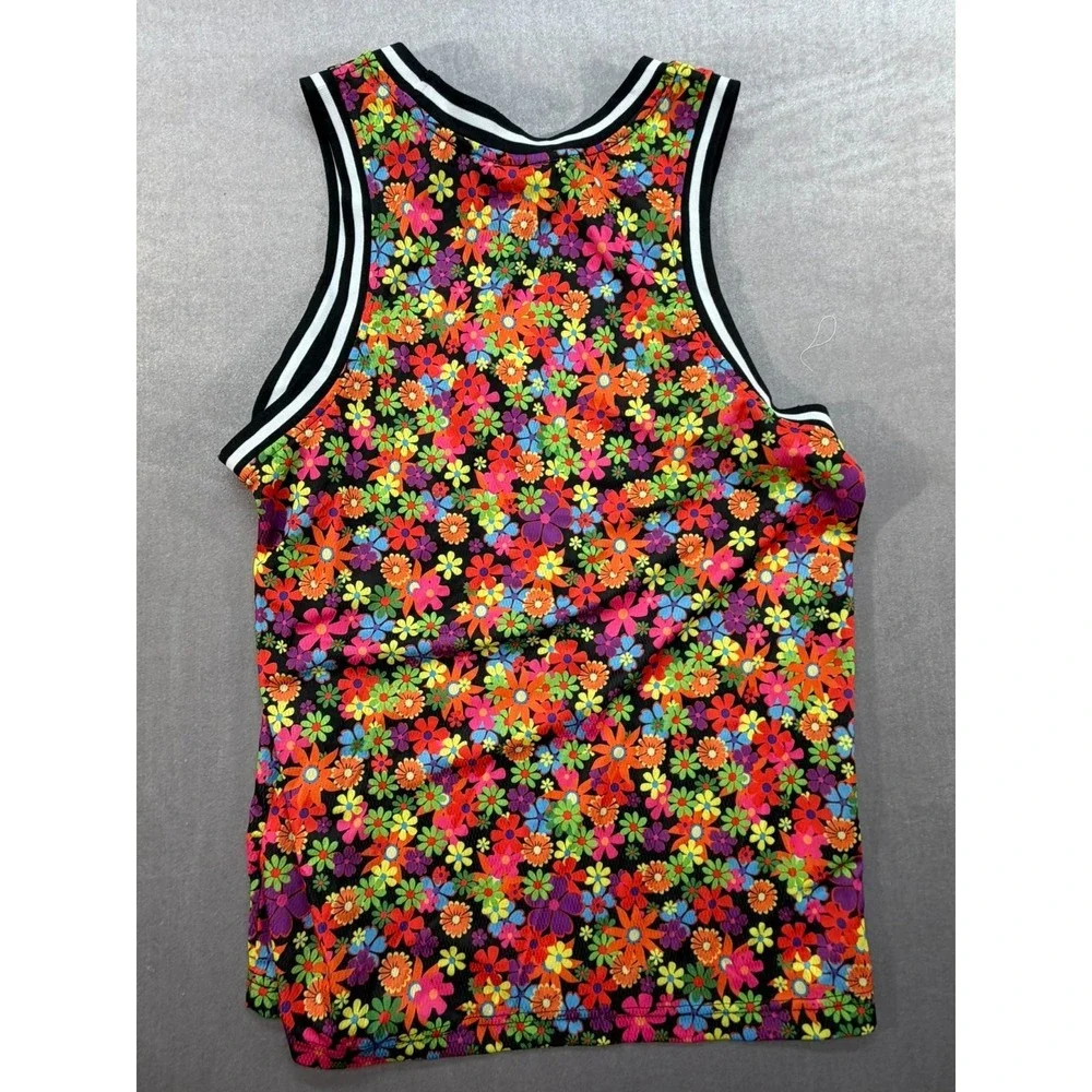 NWT WESC Flower Basketball Tank Top Size Small Men - Picture 7 of 11